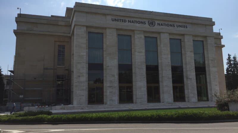 ООН в Женеве и «сломанное кресло»