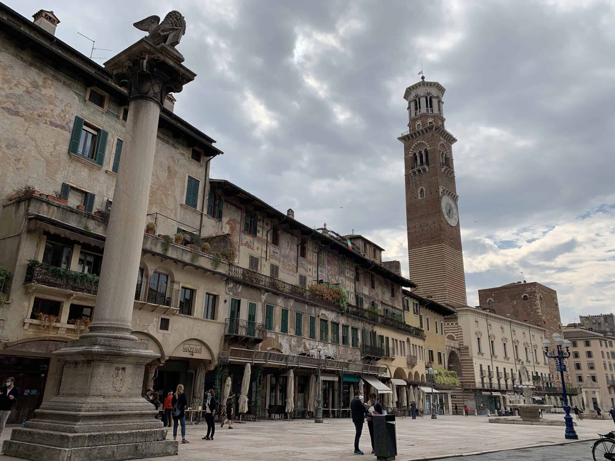 Piazza delle Erbe and Piazza dei Signori