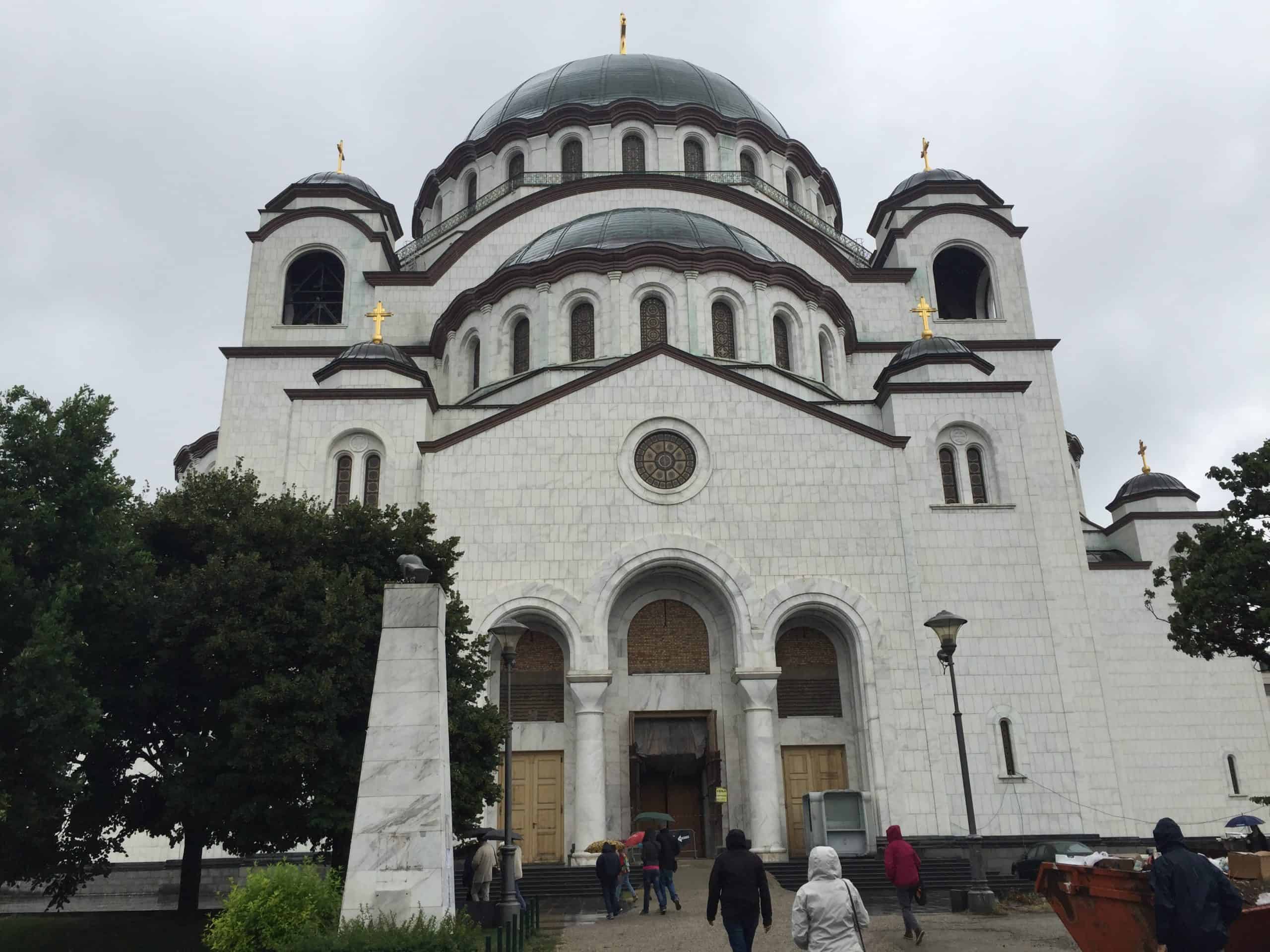 Храм Святого Саввы и крепость — Белград