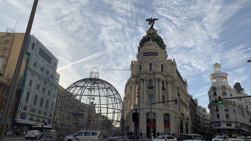 Гран Виа, Храм Дебод и Пласа Майор — Мадрид
