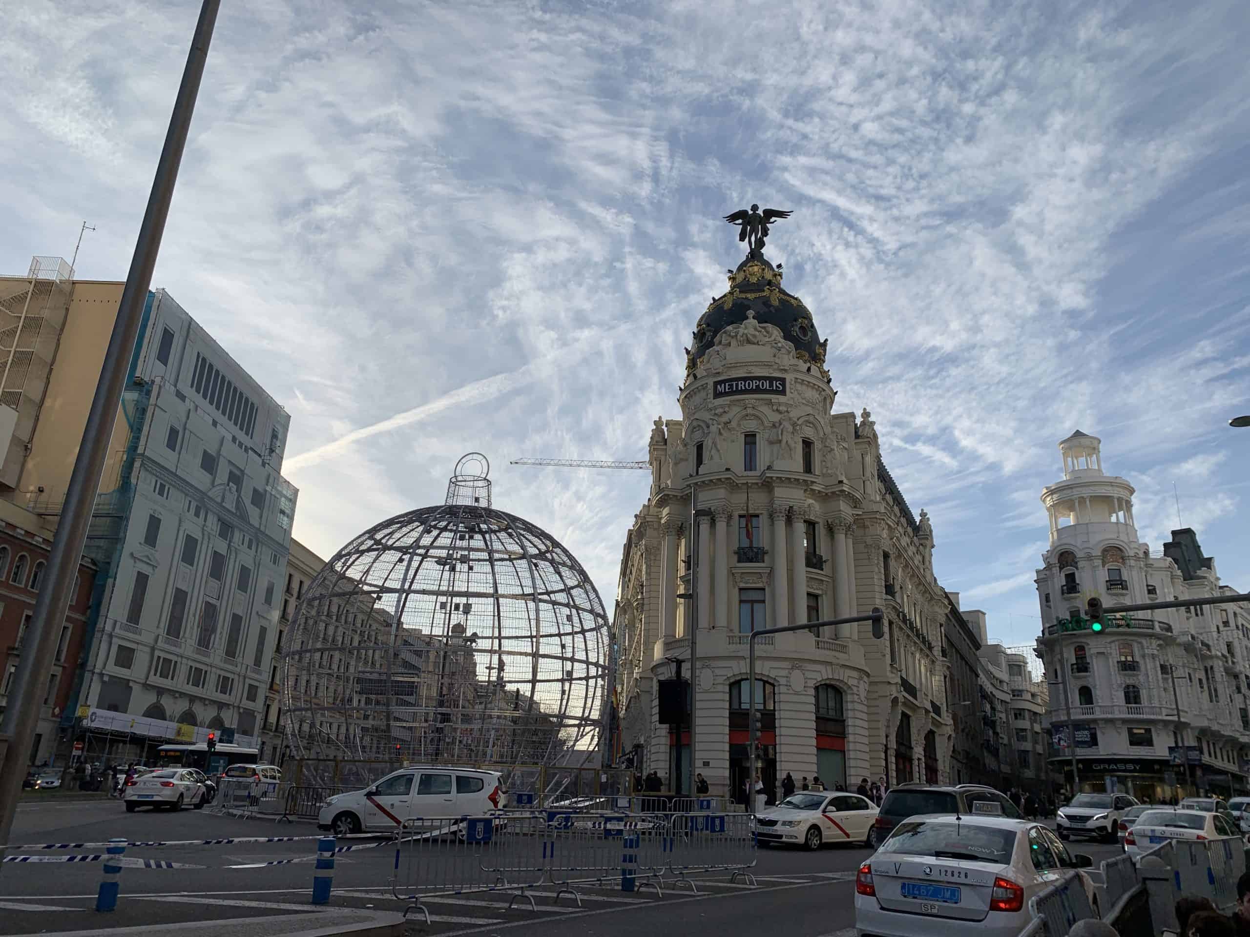 Gran Via, Temple of Debod and Plaza Mayor – Madrid