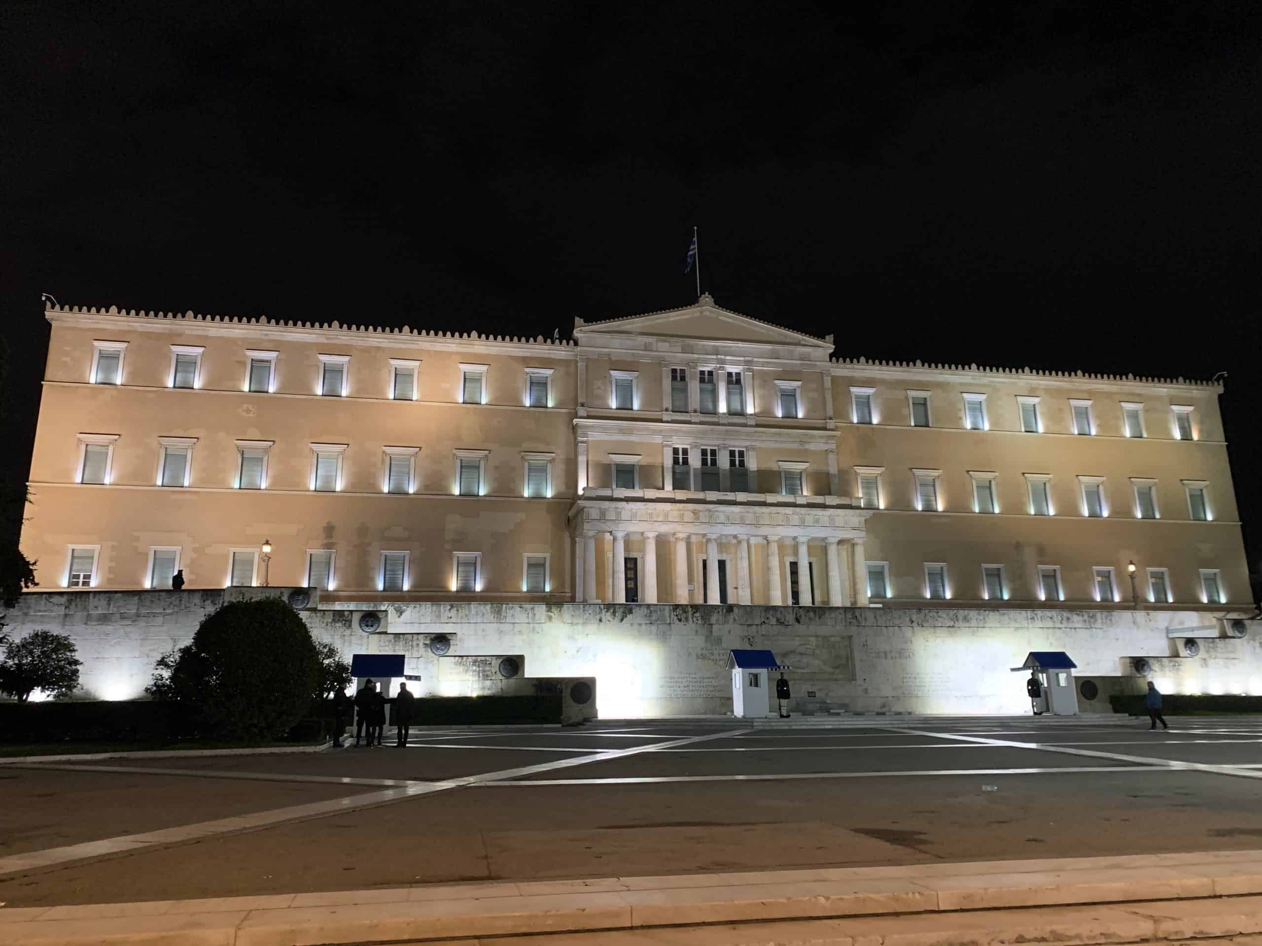 Piazza Sintagma e Monte Licabetto – Atene