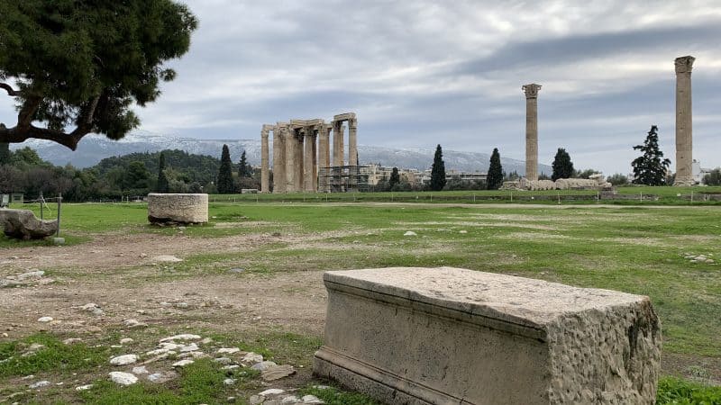 Tempio di Zeus Olimpico, Porta e Biblioteca di Adriano – Atene