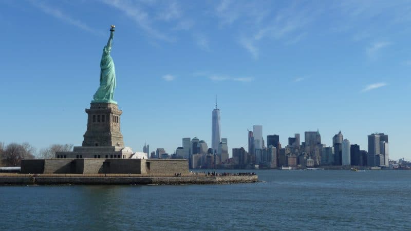 Statue of Liberty and Ellis Island