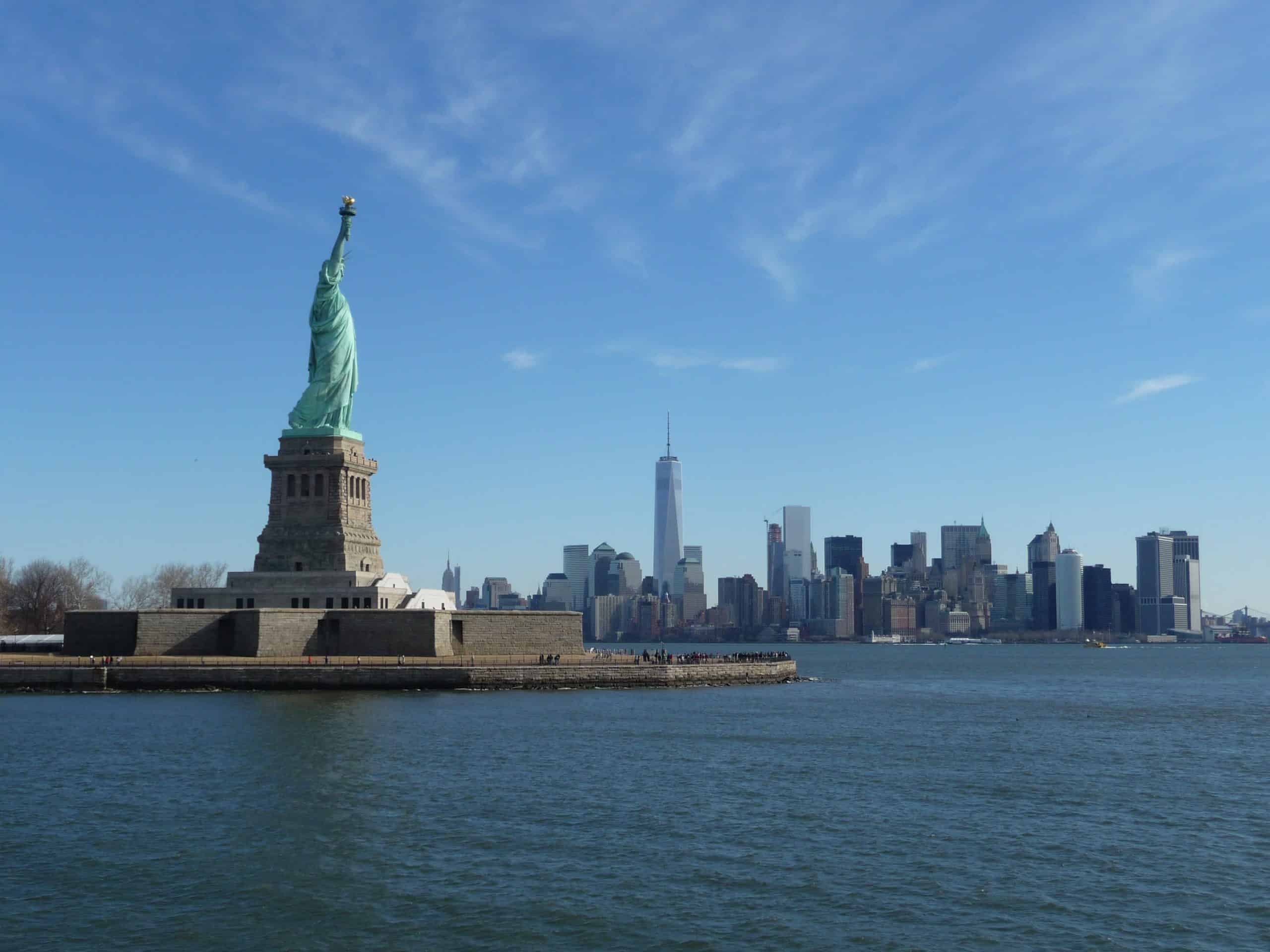 Statue of Liberty and Ellis Island