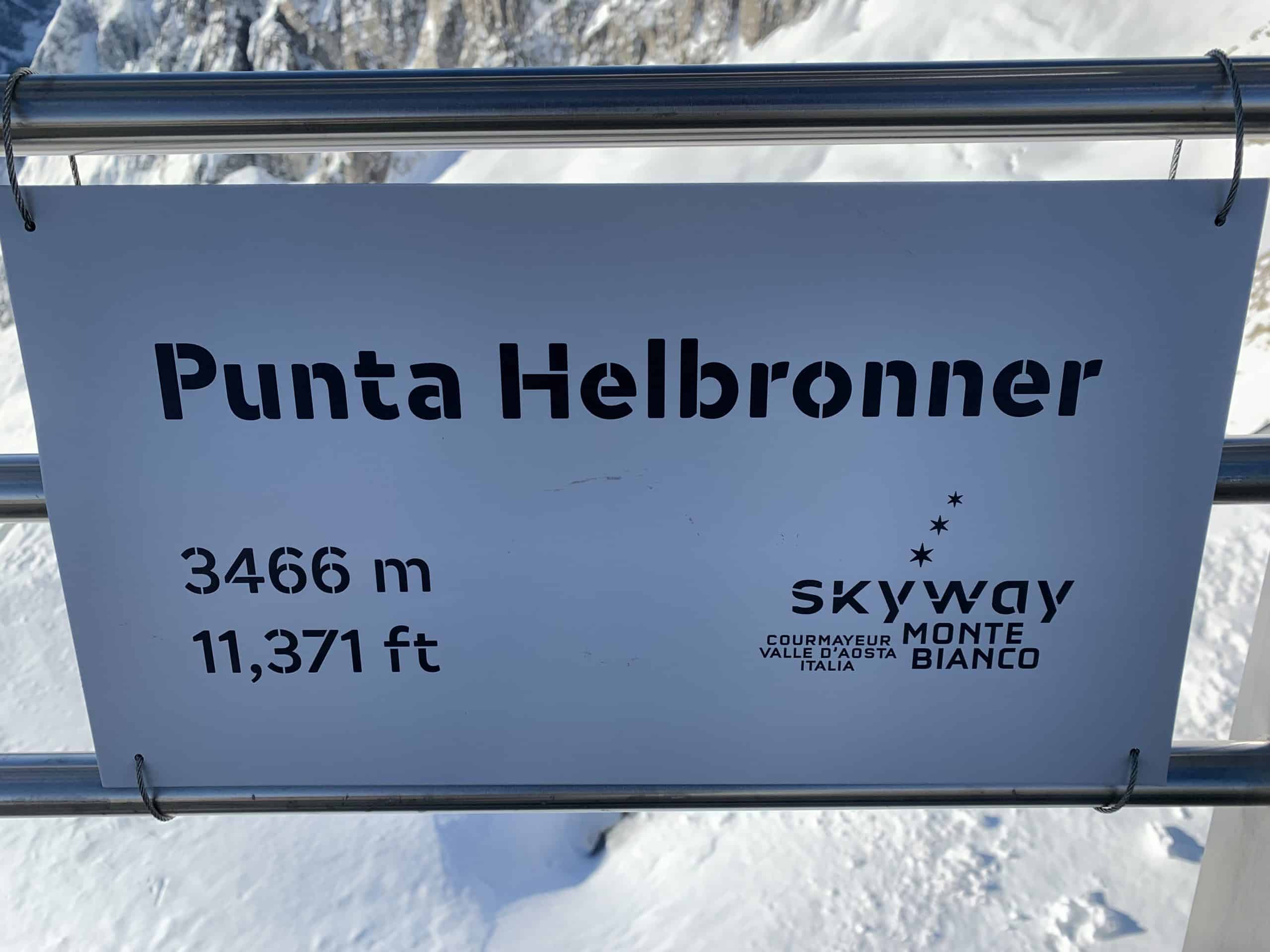 Skyway Mont Blanc – 3466m