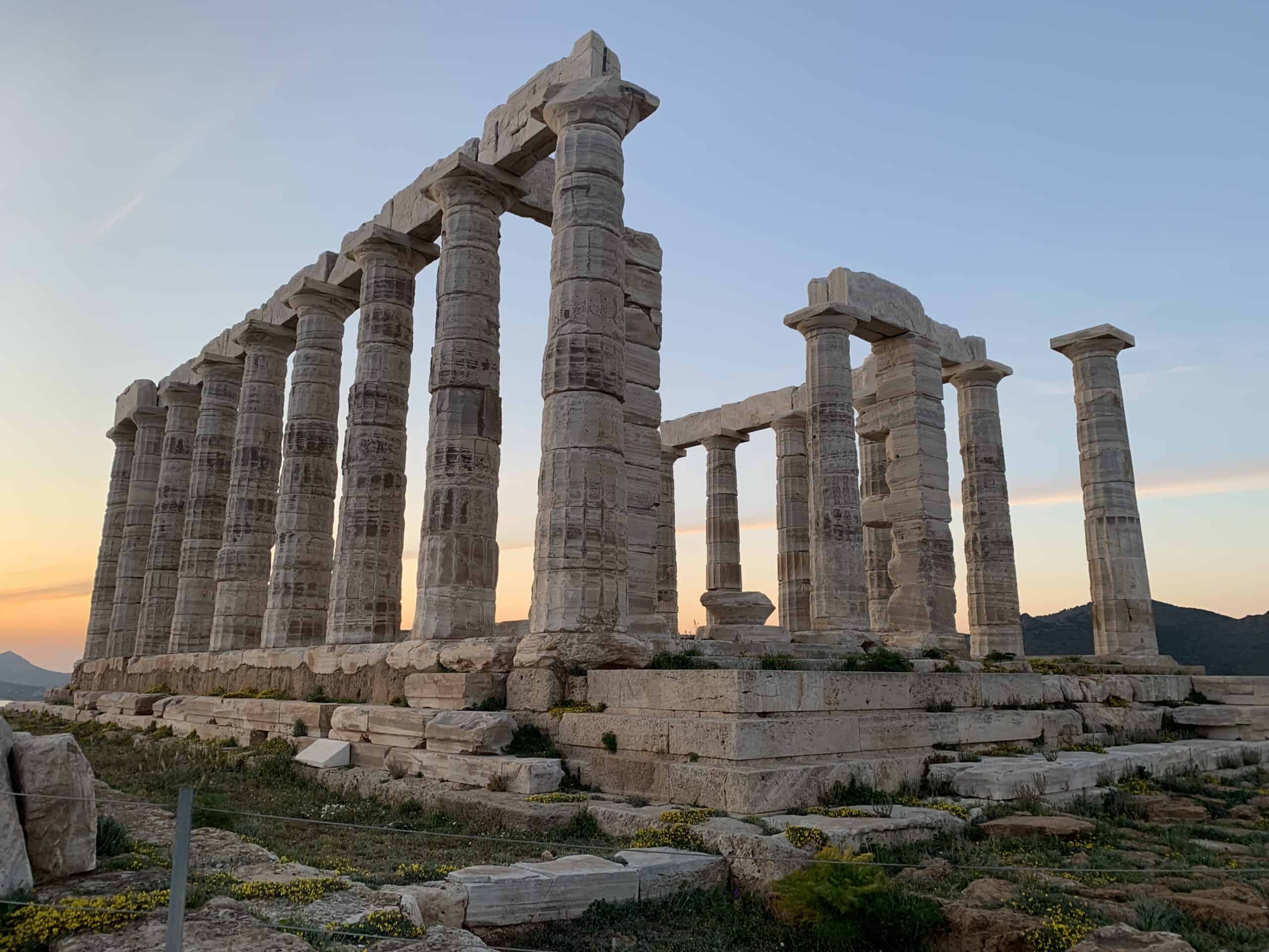 Capo Sounion e Tempio di Poseidone